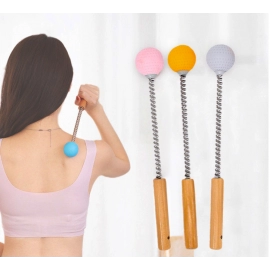 Hammer Stick Ball Body Massager Spring Elastic Knock Shoulder Arm Leg Hip Wais